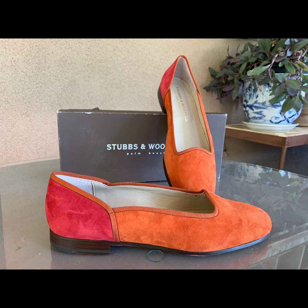 New Stubbs and Wootton Suede Size 9.5